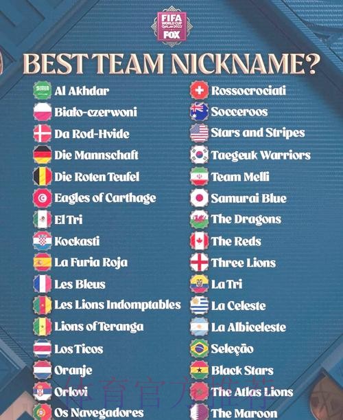 世界杯球队名单在哪里看